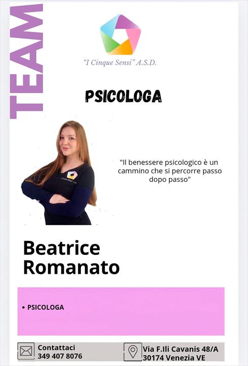 Dott.ssa BEATRICE ROMANATO