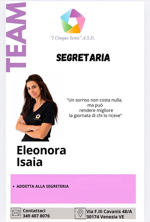 ELEONORA ISAIA